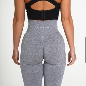 🤍SOLD🤍 NVGTN Grey Scrunch Leggings